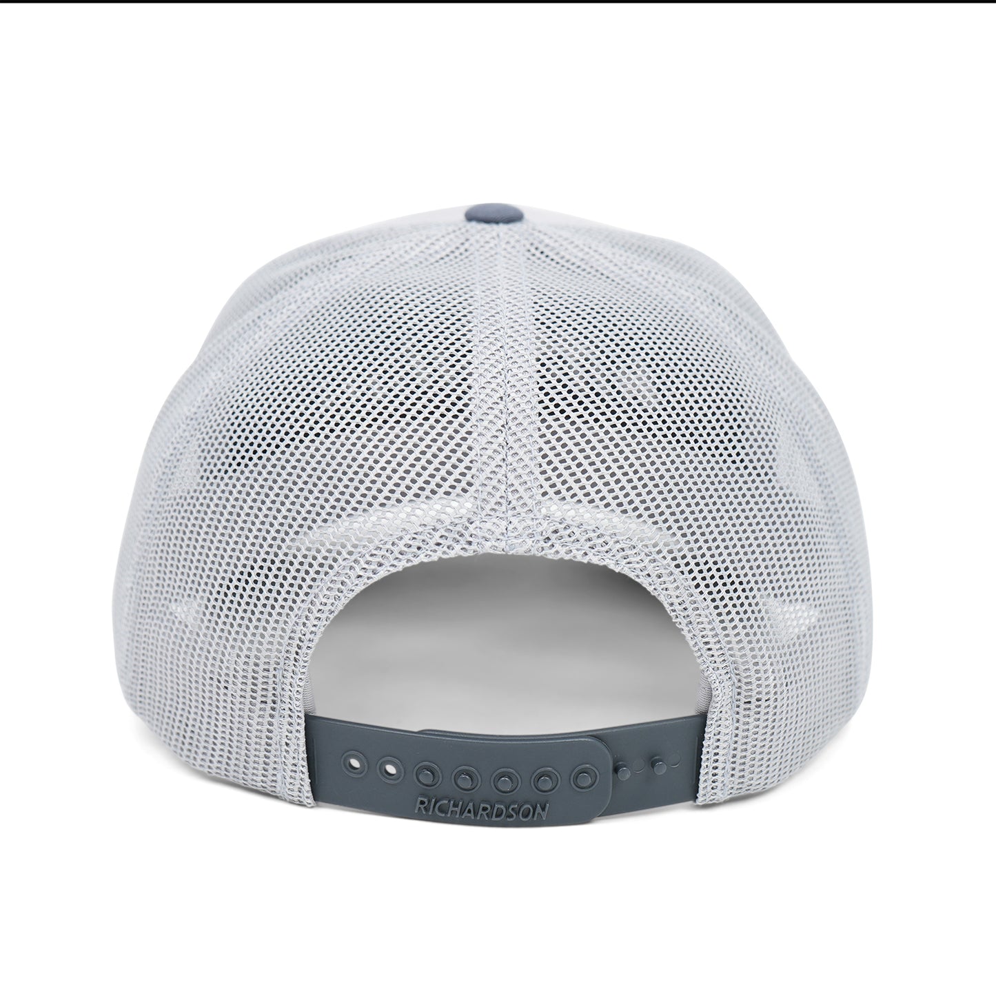 Six Panel Trucker Light Grey/Gunmetal