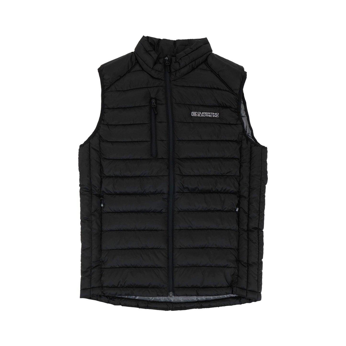 Clique Insulated Men's Full- Zip Puffer Vest (Black)