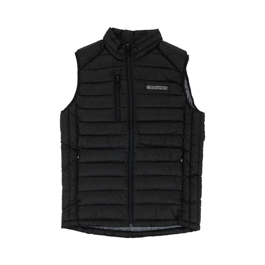 Clique Insulated Men's Full- Zip Puffer Vest (Black)
