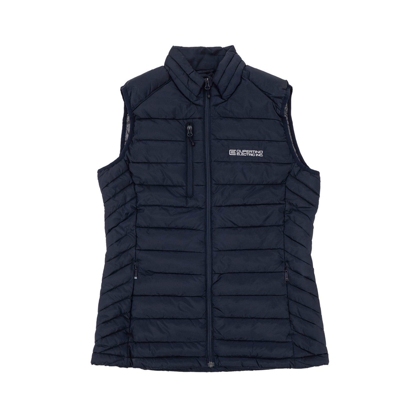 Clique Insulated Women's Full- Zip Puffer Vest (Navy)