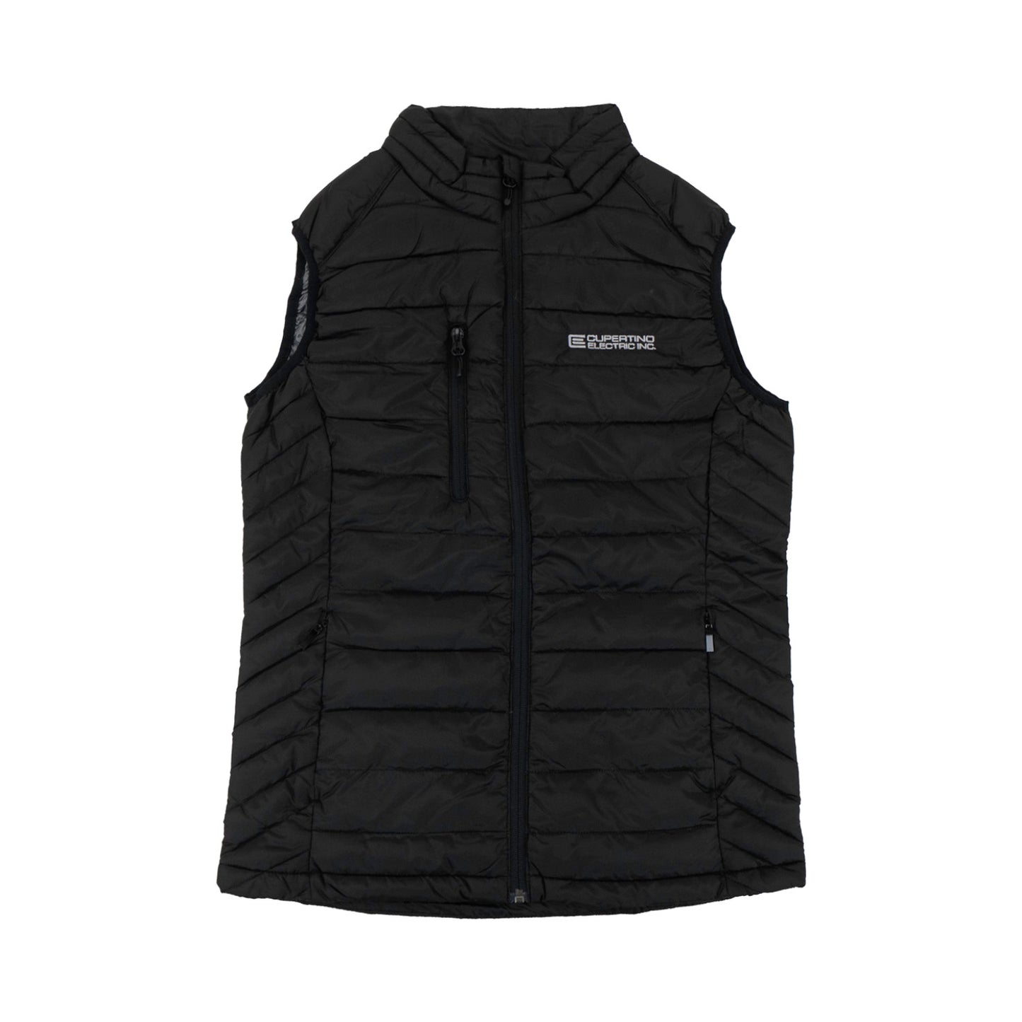 Clique Insulated Women's Full- Zip Puffer Vest (Black)