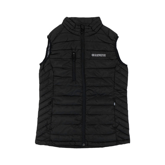Clique Insulated Women's Full- Zip Puffer Vest (Black)
