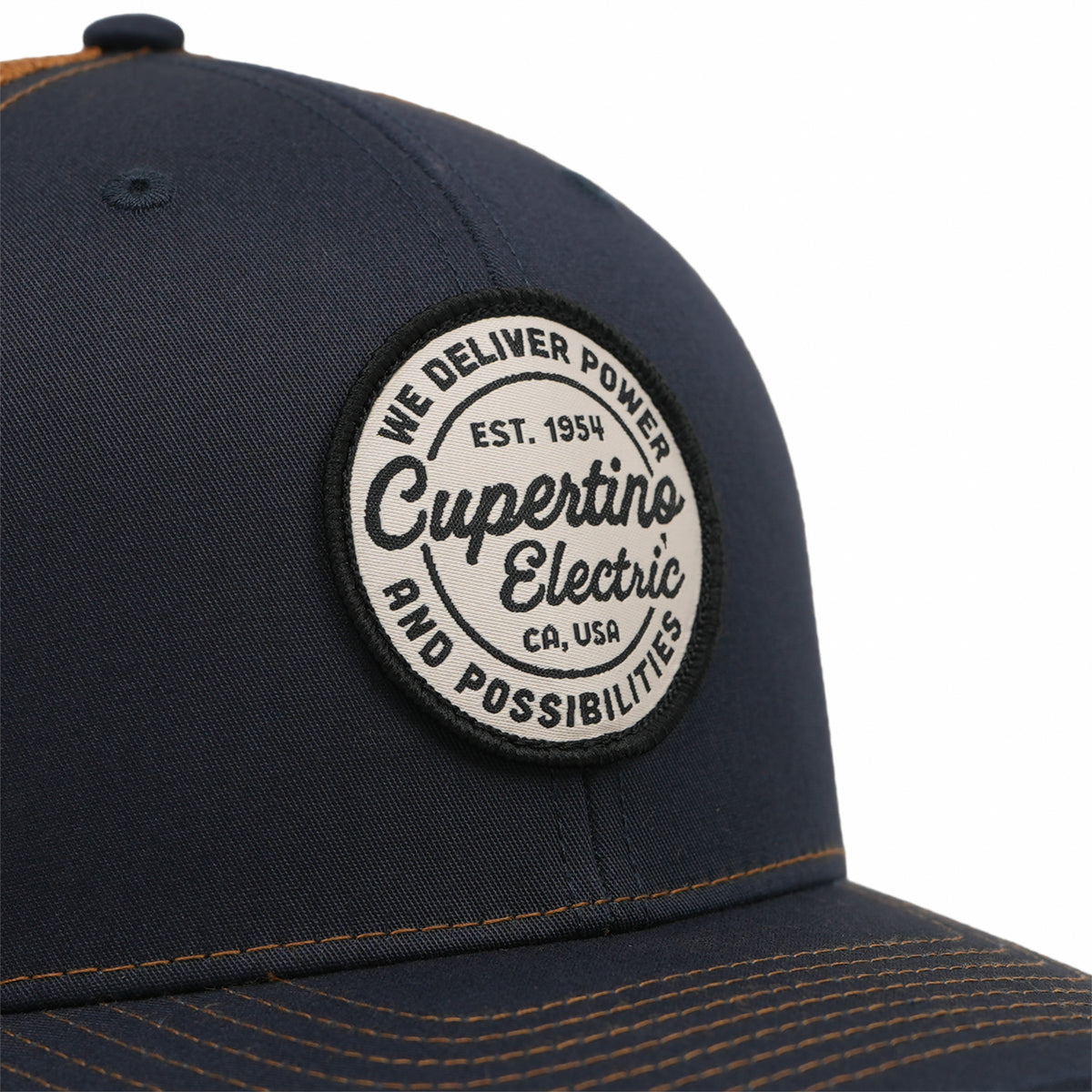 Navy Patch Hat