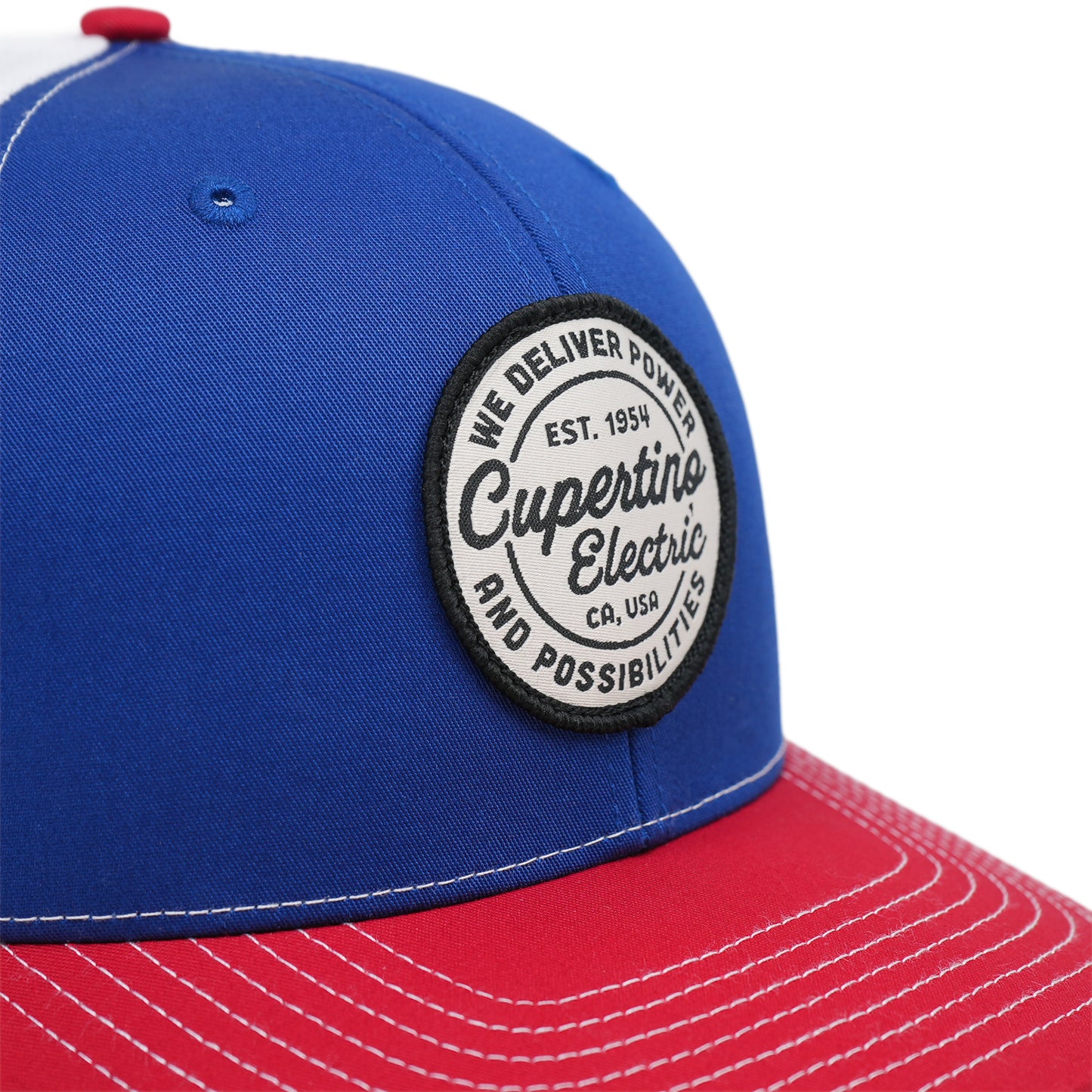Red, White & Blue Patch Hat