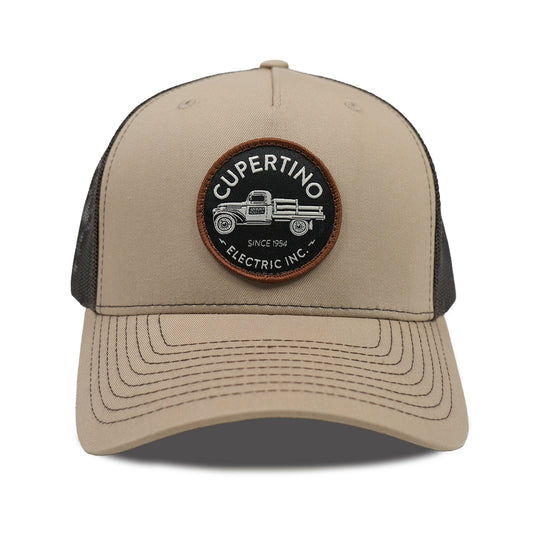 Five Panel Trucker Khaki/Coffee