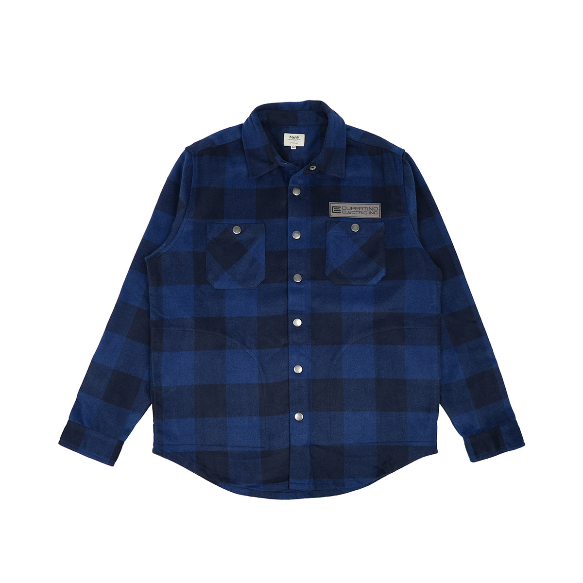 Blue Plaid Flannel Shacket